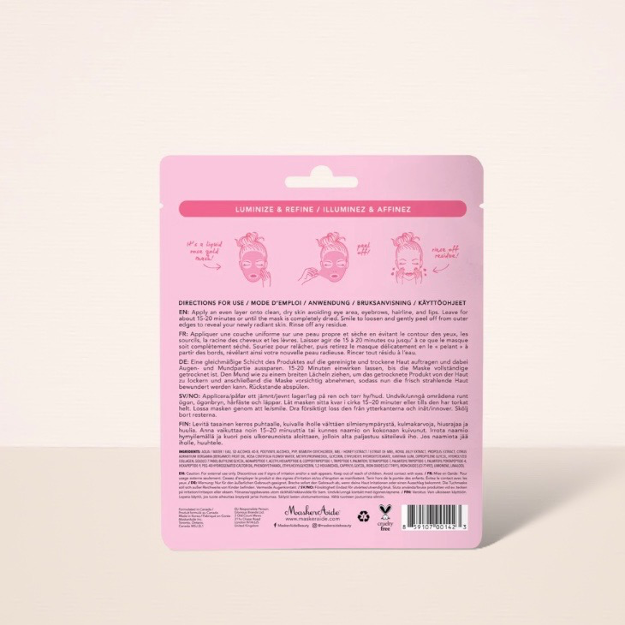 Pore Refining Rose Gold Peel Off Mask